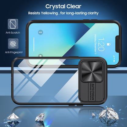 Clear IPhone 14 pro max case (Black)