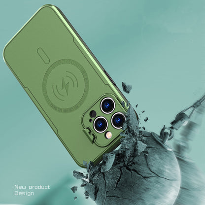 Magnetic Stand Case IPhone 13 Pro Max (Green)